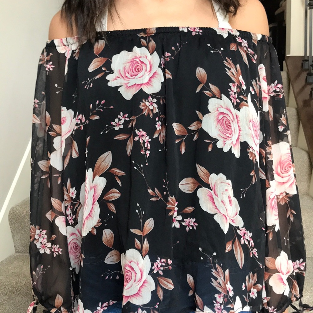 Off the shoulder blouse
